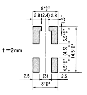 光電開關OS-5002 PCB固定口2mm