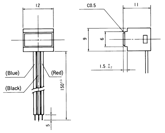 光電傳感器（光學傳感器）OM-5013尺寸規(guī)格