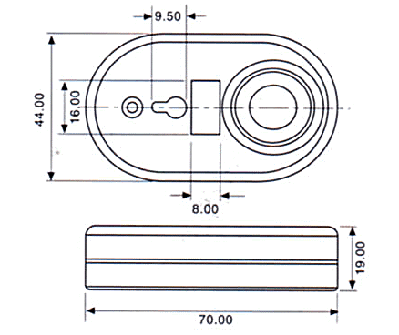 緊急按鈕PSW-1尺寸規(guī)格